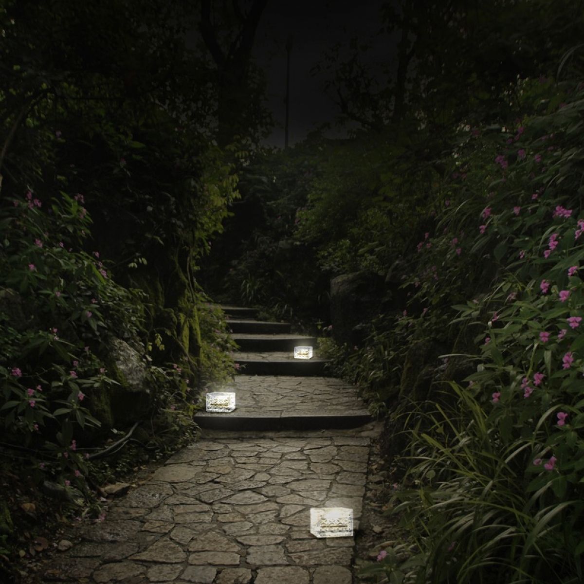 Садовый светильник на солнечной батарее Uniel USL-F-172/PT050 ICECUBE UL-00011750