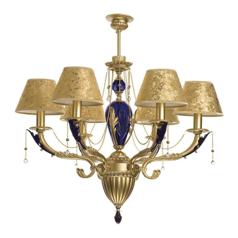 Подвесная люстра Kutek Katania Abazur KAT-ZW-6 (ZM/A) K