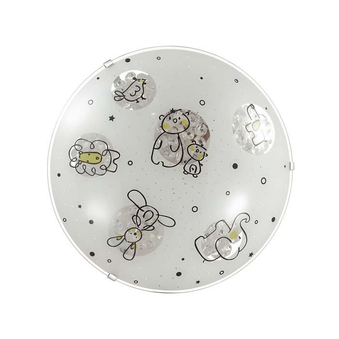 Настенно-потолочный светодиодный светильник Sonex Atila 2069/BL