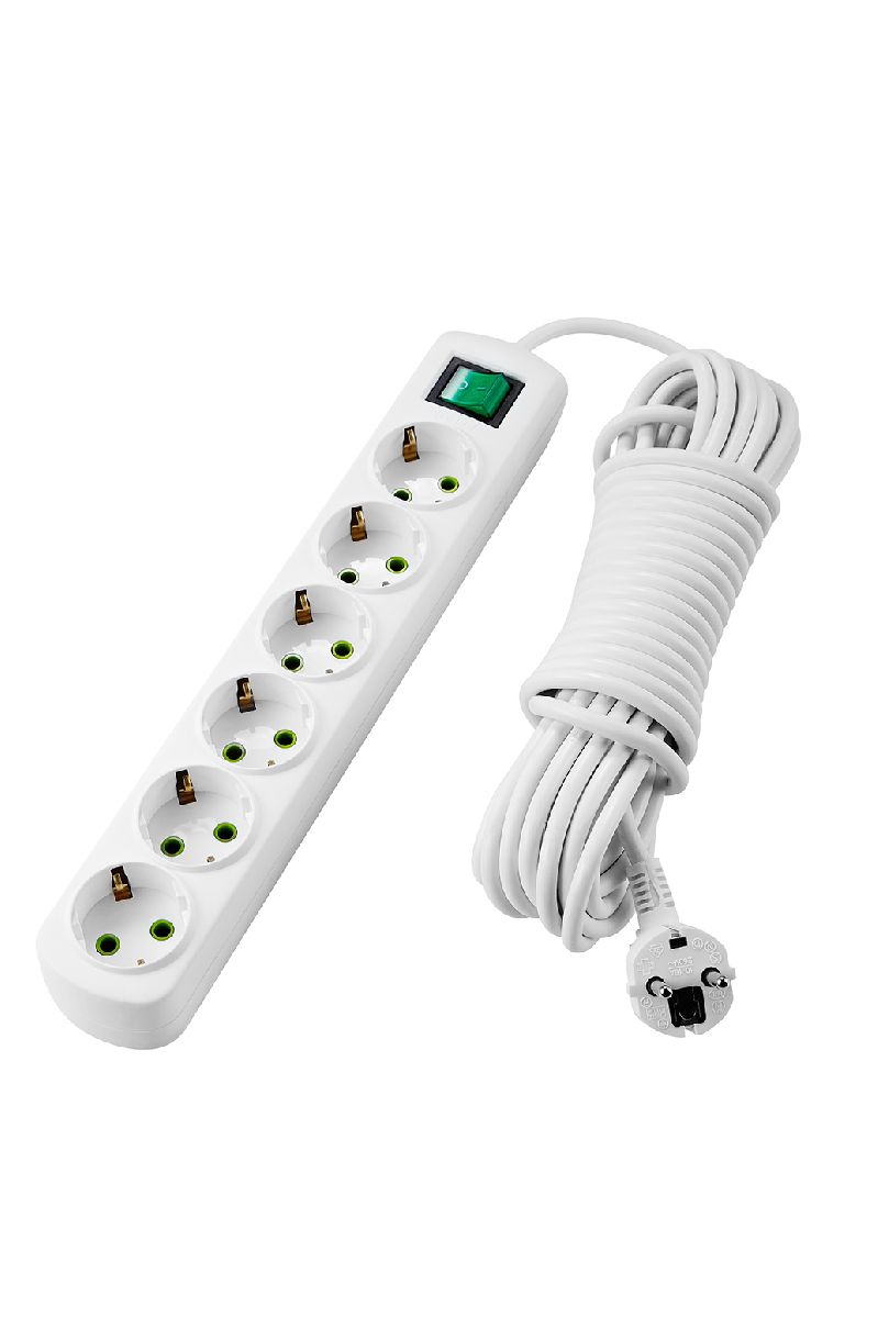 Удлинитель с/з с выключателем Lezard Letitia 721-0605-602