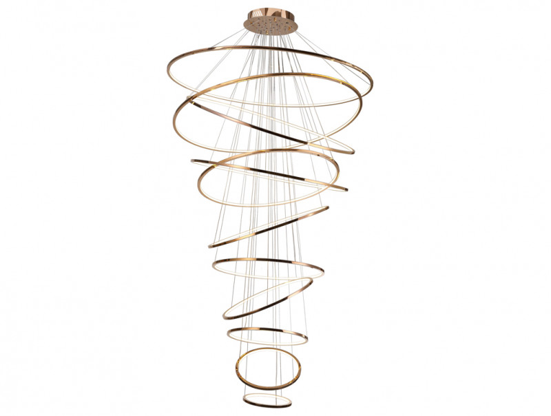 Подвесная люстра Newport 15211/S Rose gold