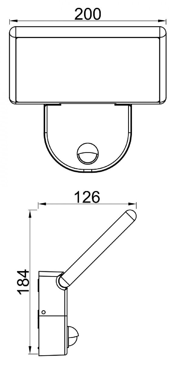 Уличный настенный светильник Deko-Light Alkes 731139