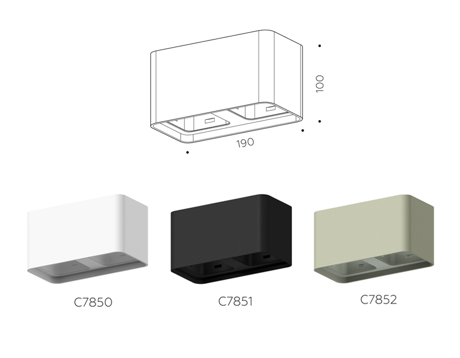 Корпус светильника накладной Ambrella Light DIY Spot C7852