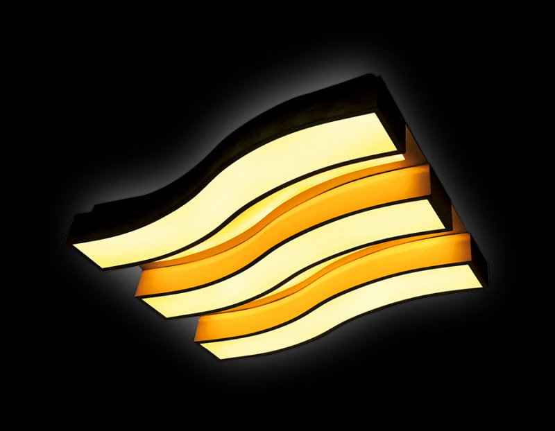 Накладная люстра Ambrella Light FP2423 WH 90W+48W D690*500