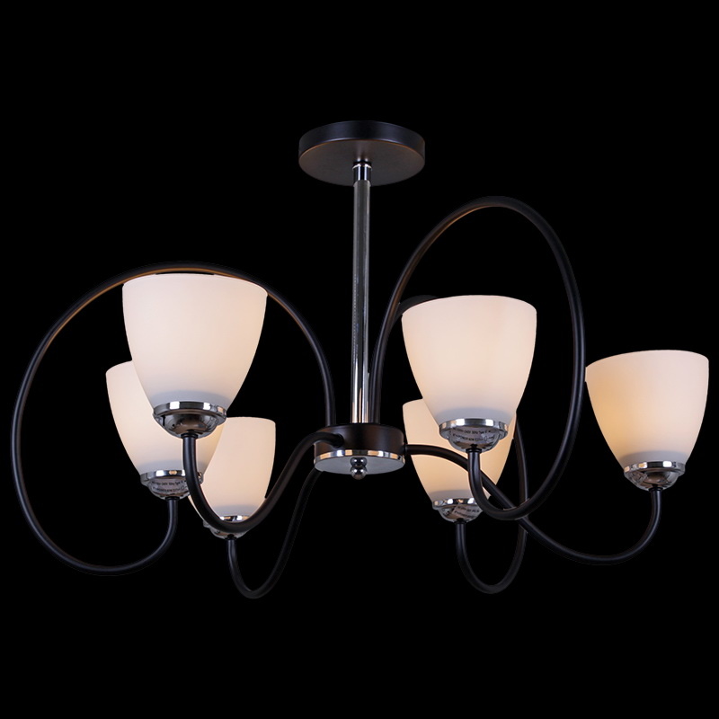 Люстра на штанге Reluce 01269-0.3-06 BK+CR