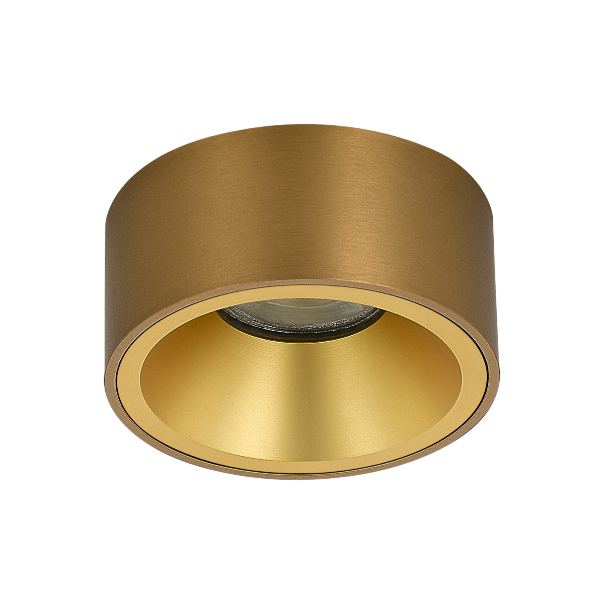 Встраиваемый светильник Donolux Munich DL18030R1BronzeBrass F