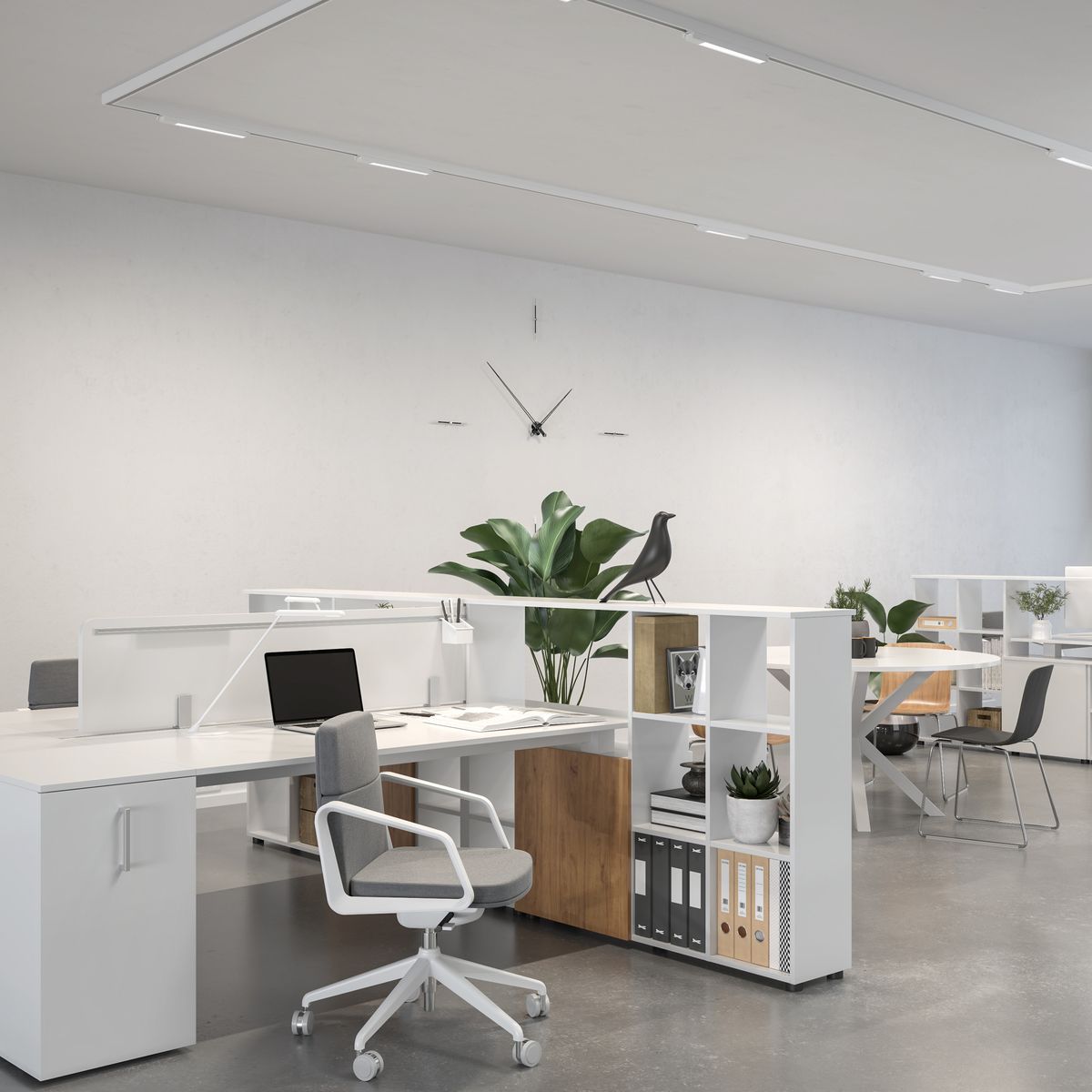 Трековый светильник Maytoni Technical BASIS TR000-1-10W4K-W