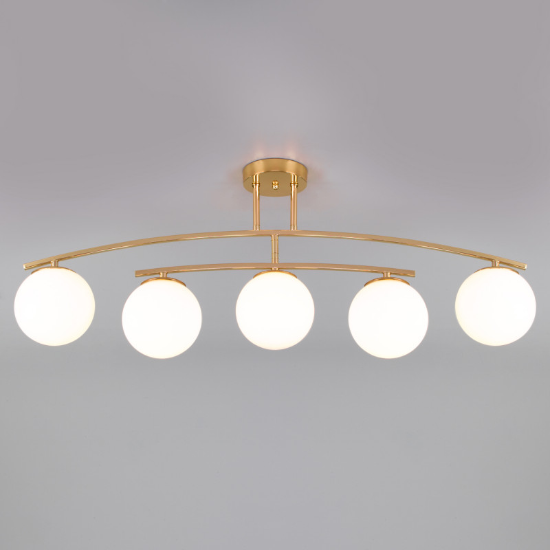 Люстра на штанге Eurosvet 30170/5 золото