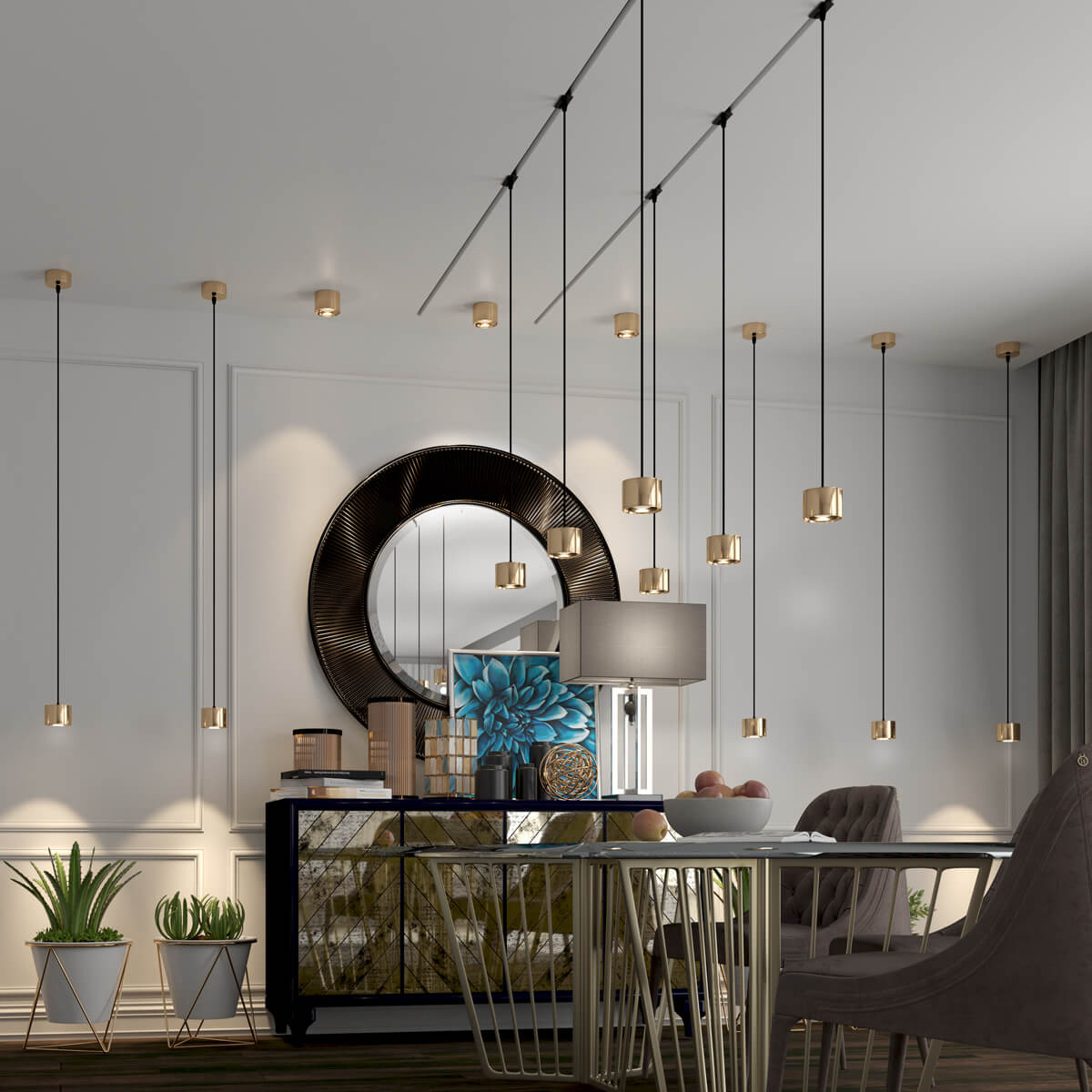 Трековый однофазный светильник Novotech Patera 358673