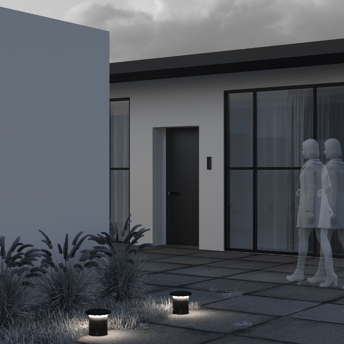 Ландшафтный светильник Maytoni Grip O460FL-L10GF3K