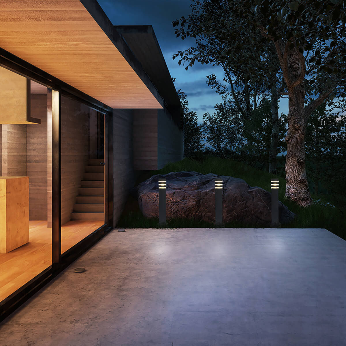 Уличный светильник Elektrostandard 1550 Techno черный 4690389083082