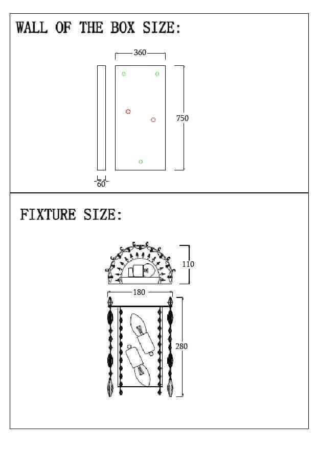 Настенный светильник Crystal Lux Lirica AP2 Chrome