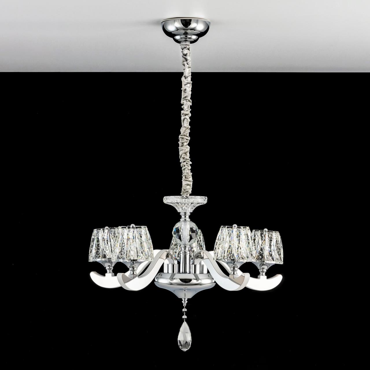 Подвесная светодиодная люстра Citilux Montserrat EL338P05 в Москве