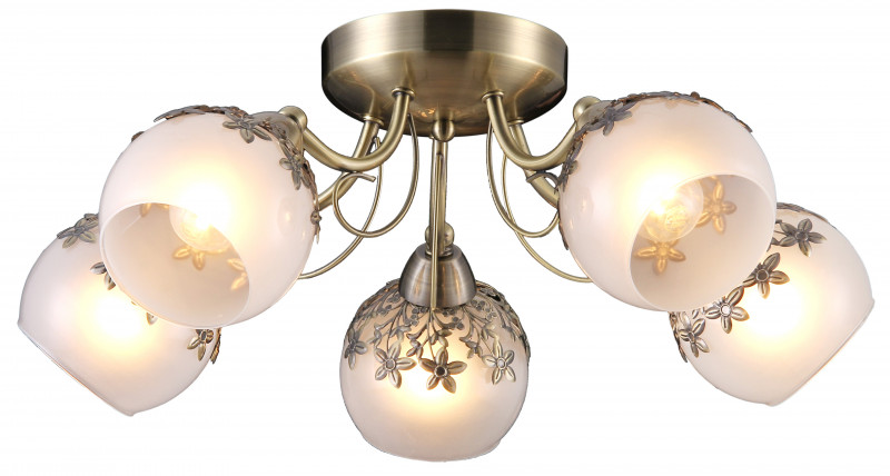 Накладная люстра Natali Kovaltseva 75043-5C ANTIQUE