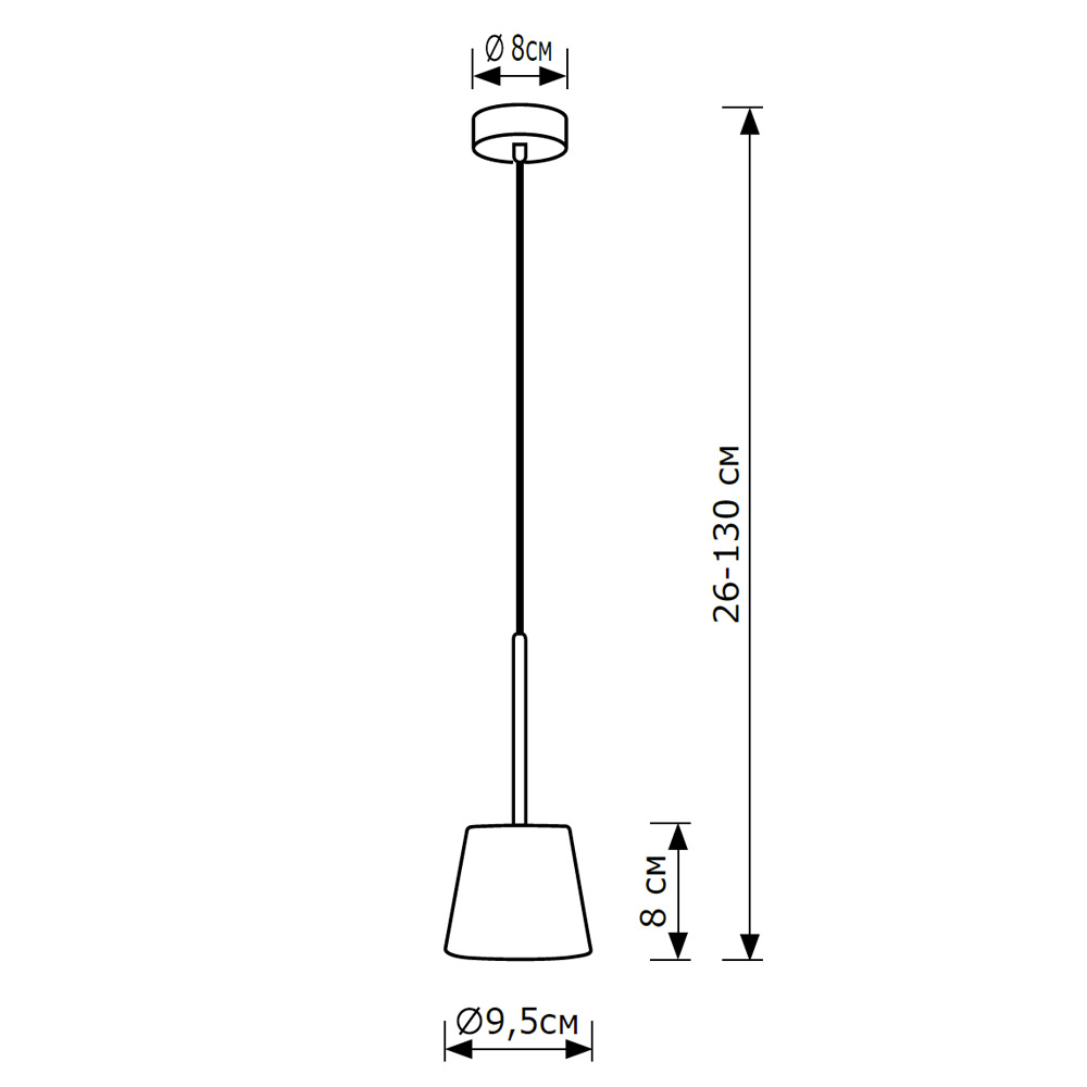 Подвесной светильник LightHall Lusio LH012110