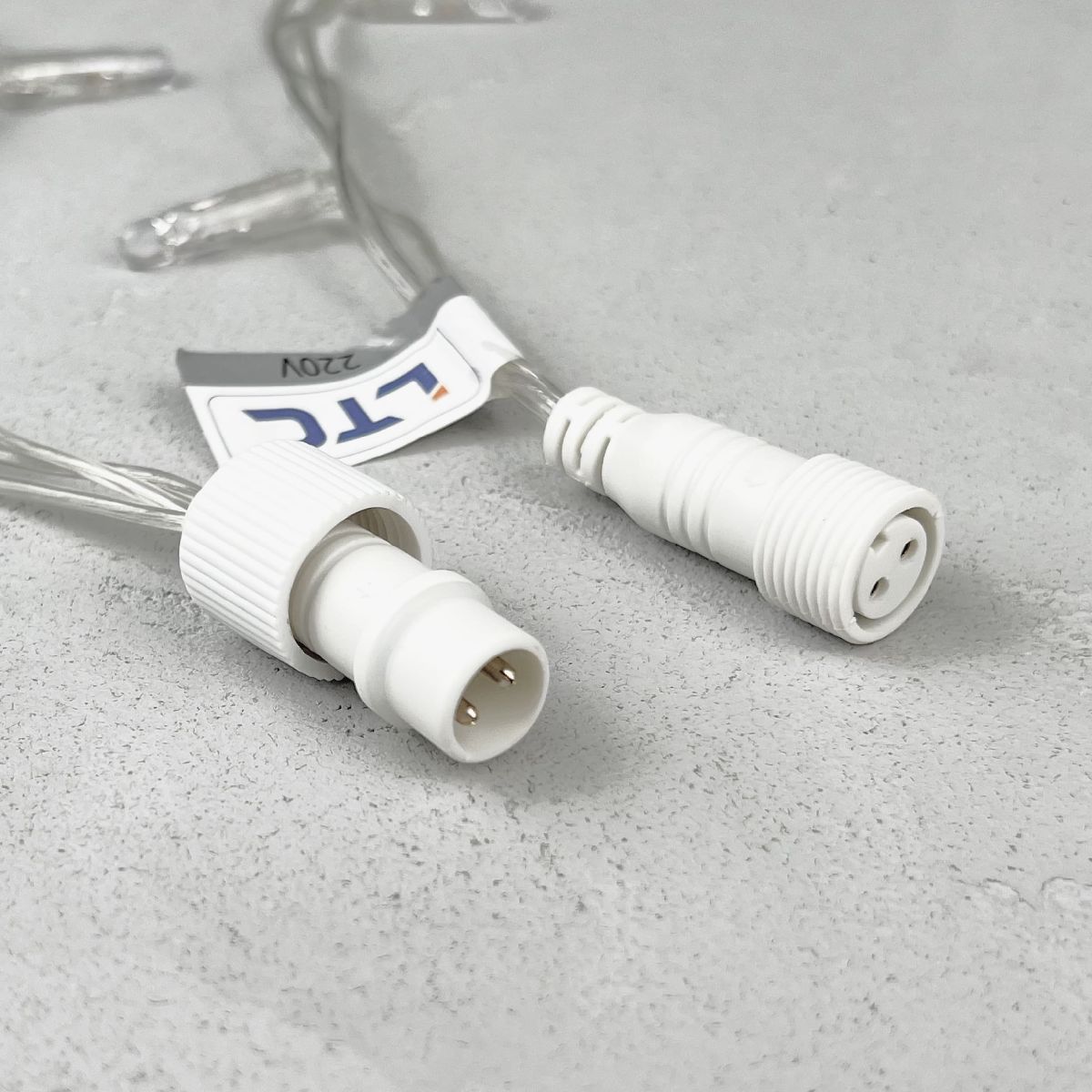 Гирлянда Бахрома с колпачком Laitcom (LTC) PIL120CAP-10-2G