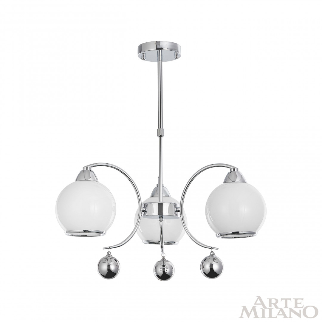 Люстра на штанге Arte Milano Neapolis 276207/3 Ni