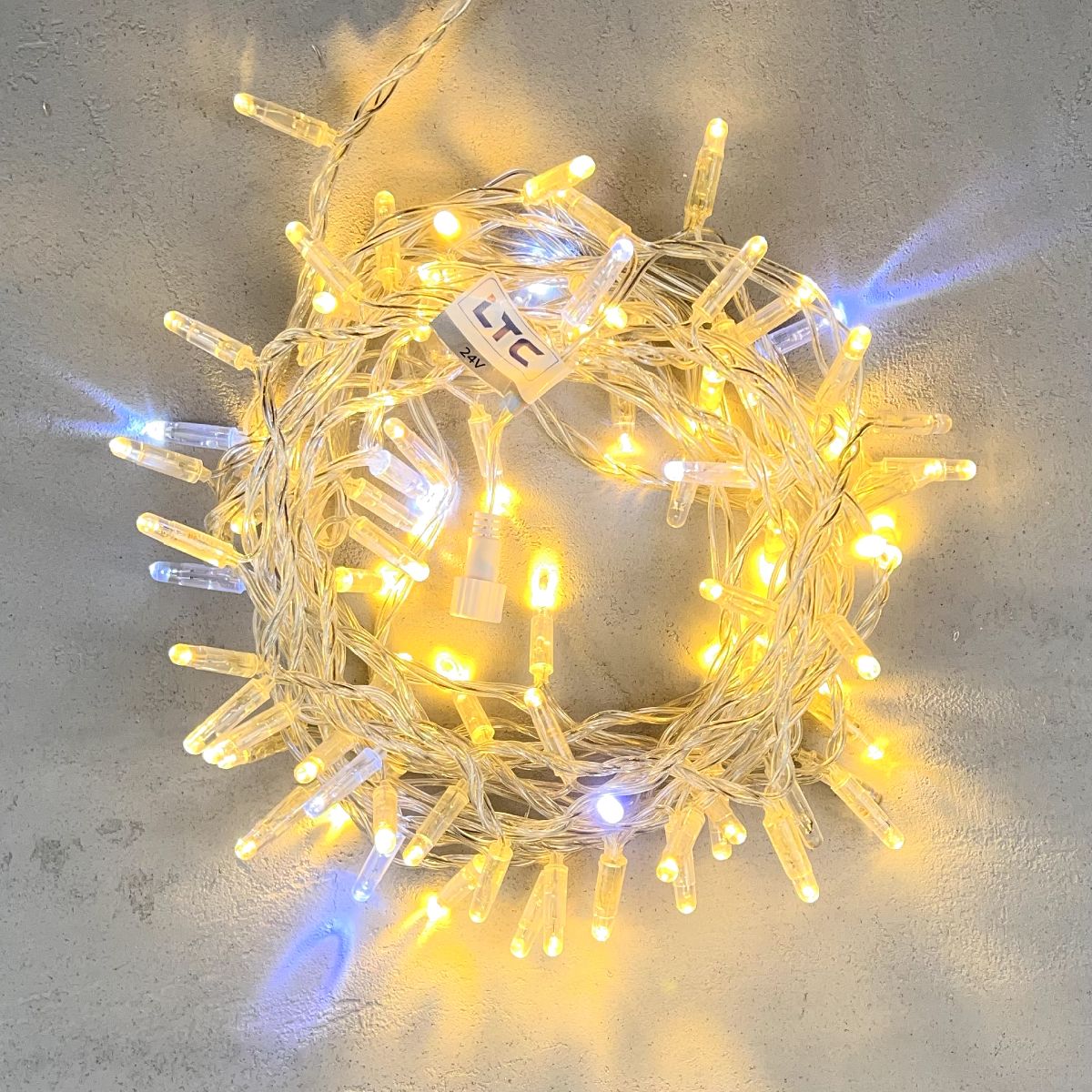 Гирлянда Нить с колпачком Laitcom (LTC) PST100BLWCAP-10-1WW