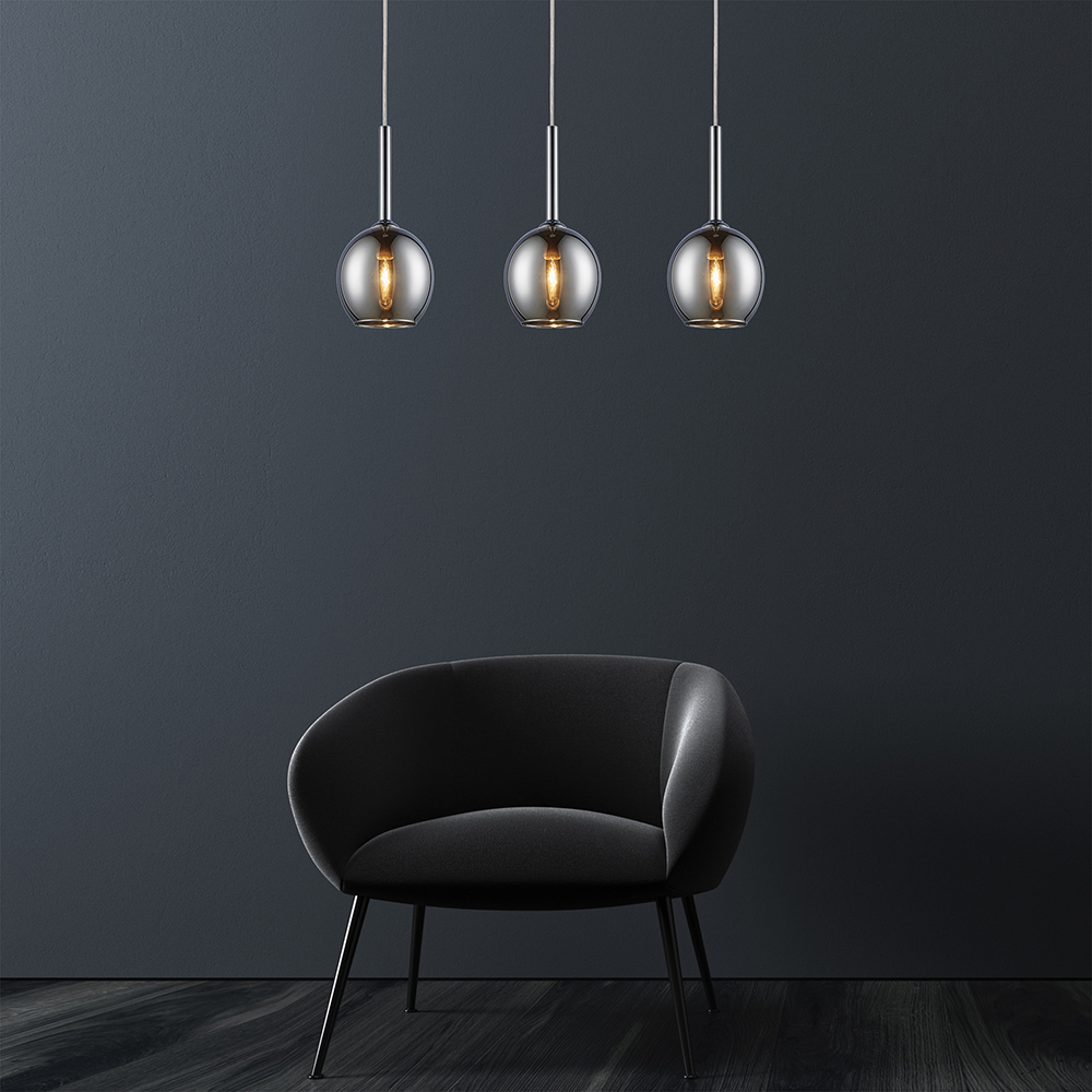 Подвесной светильник Zumaline MONIC MD1629-3A(chrome)