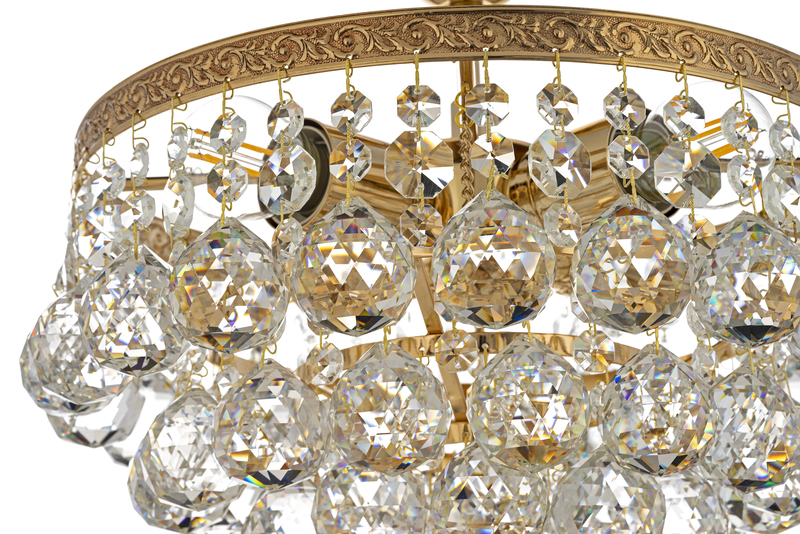 Люстра на штанге Arti Lampadari Castellana E 1.3.30.501 G