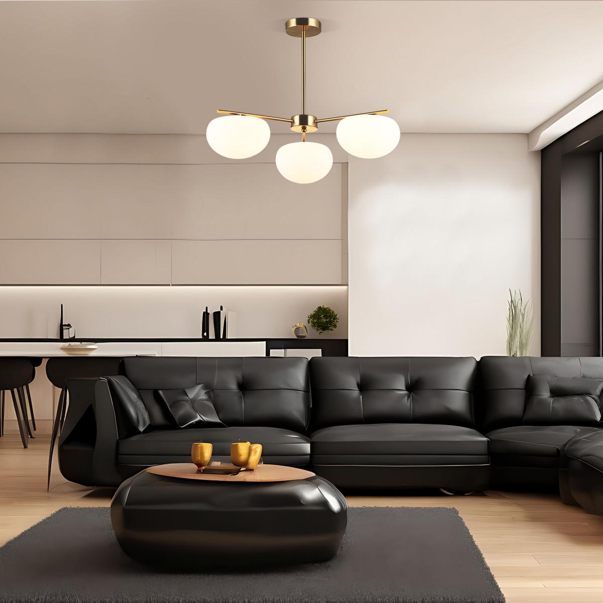 Люстра на штанге Eurosvet Like 30190/3 латунь a065711