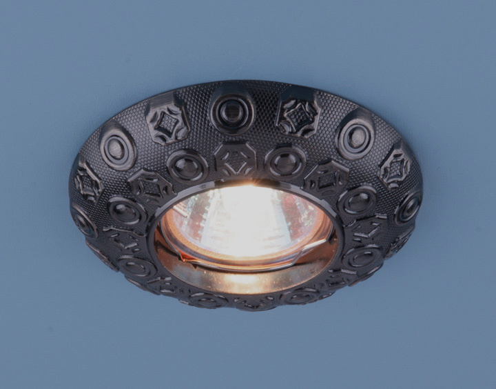 Встраиваемый светильник Elektrostandard 7219 MR16 GAB бронза 4690389053023