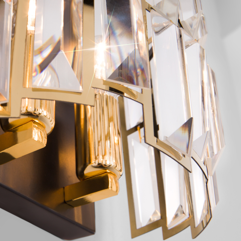 Прозрачное бра Bogate's Zolletta 339/2 Strotskis (313/2)