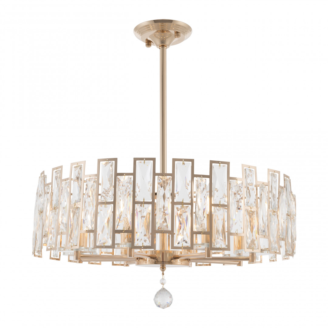 Люстра на штанге Arte Milano Sorrento 374209/8/350/560 GD