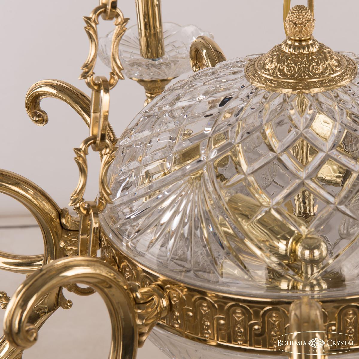Подвесная люстра Bohemia Ivele Crystal Verona 72009P/9/250 G PAL Y8