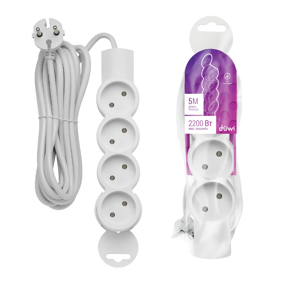 Удлинитель бытовой Duwi 32011 3