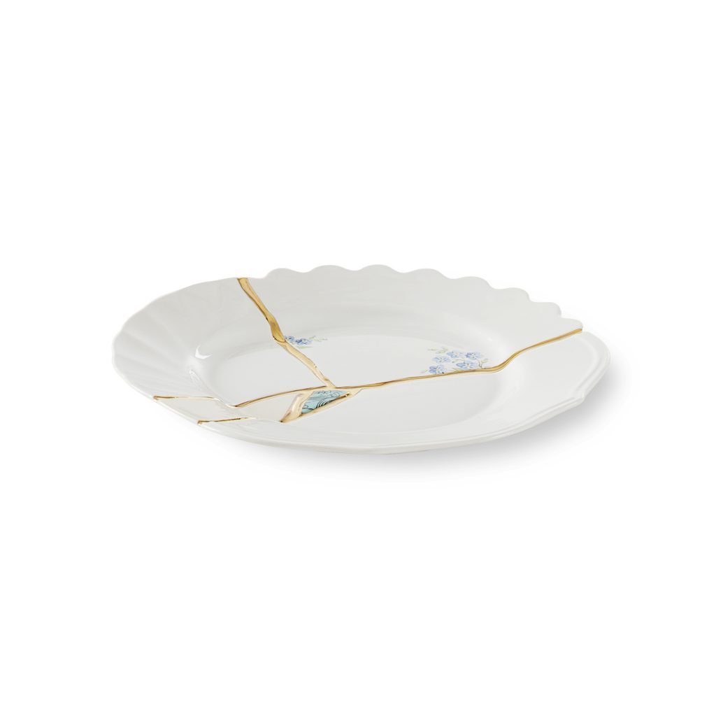 Десертная тарелка Seletti Kintsugi 09603