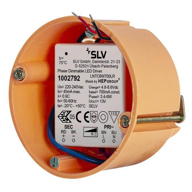 Драйвер SLV 4,8-8,6V 3,4-6W IP20 0,7A 1002792