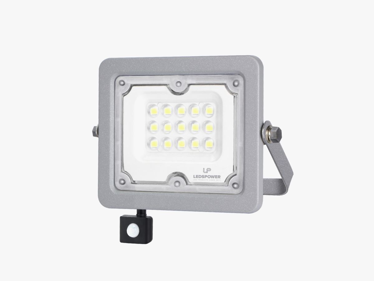 Светодиодный прожектор с датч. движ. LEDS POWER 10Вт 6500К (серия BK02/P) 004884