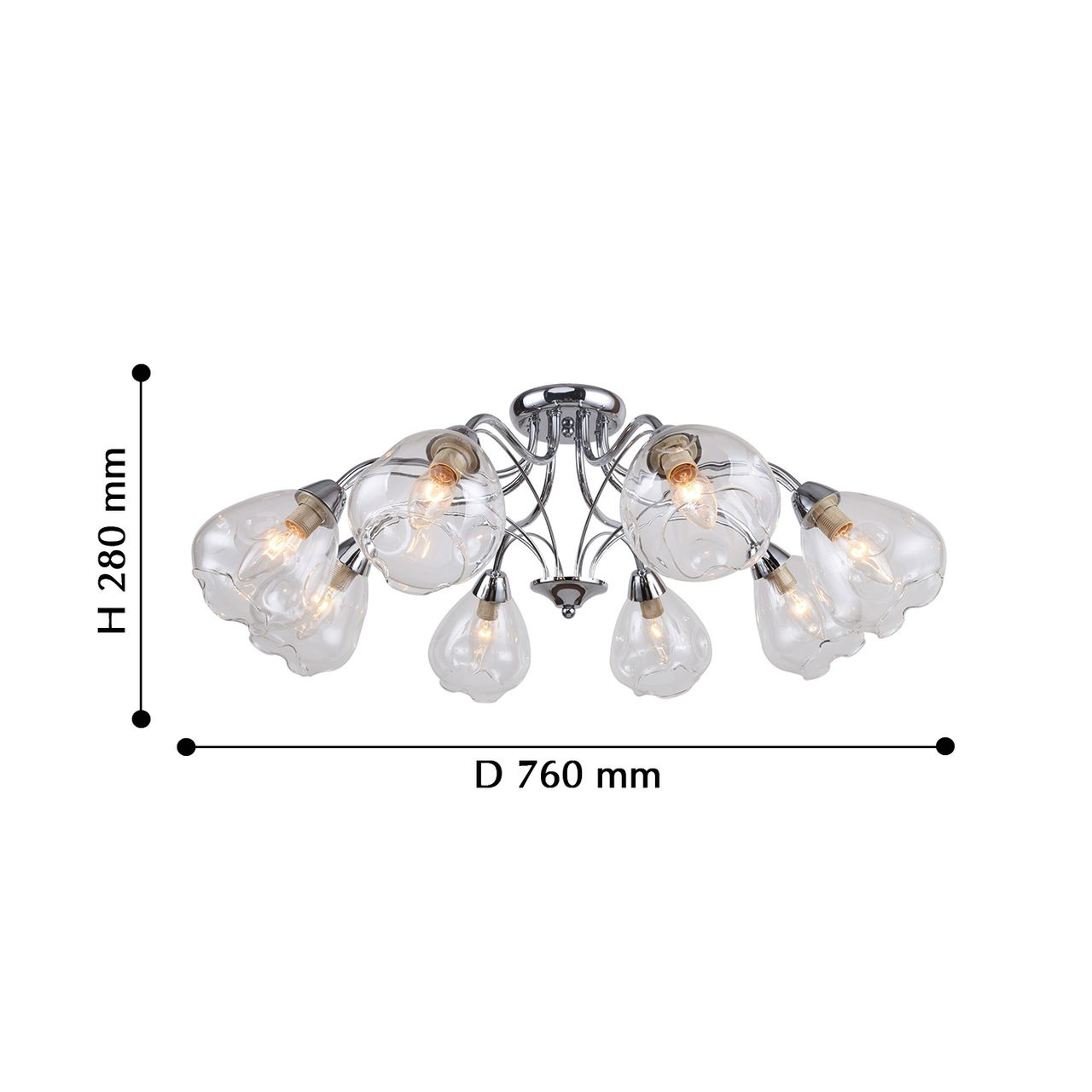 Потолочная люстра F-Promo Galanta 2339-8U
