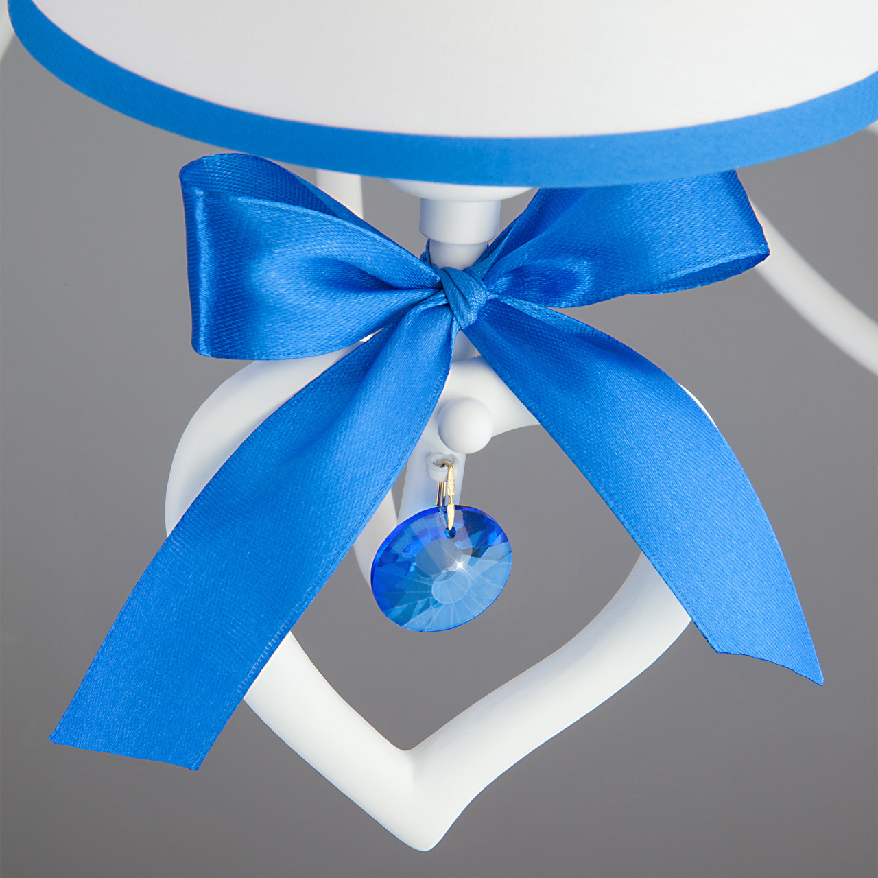 Подвесная люстра Eurosvet Terry 60066/8 белый/синий