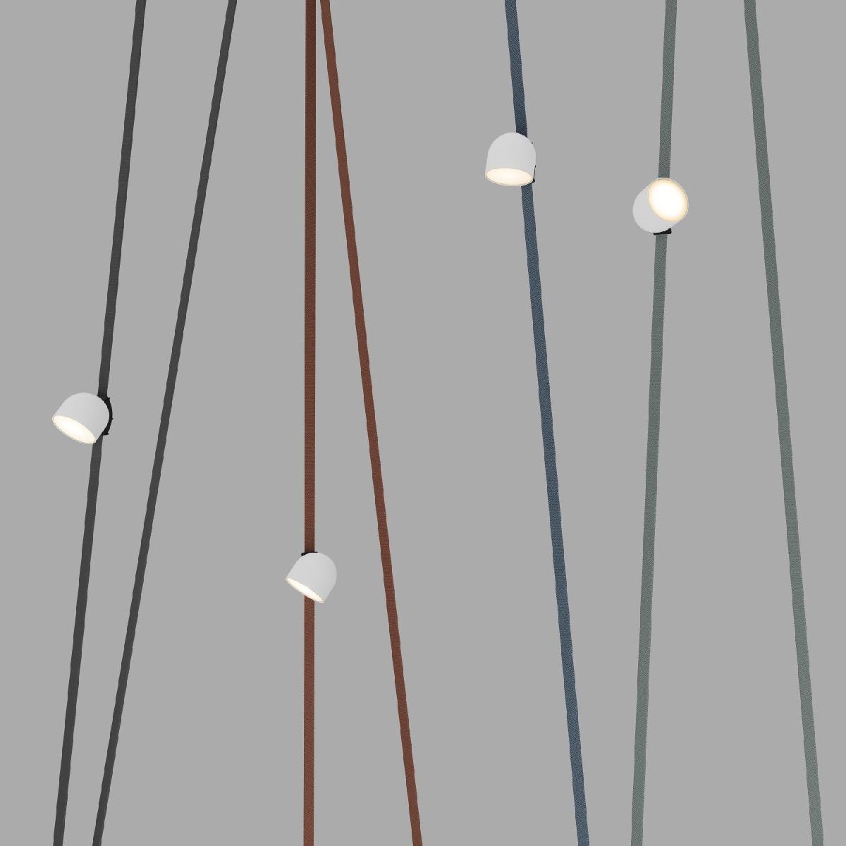 Трековый однофазный светильник Denkirs Belty Spot DK5543-WH+BK