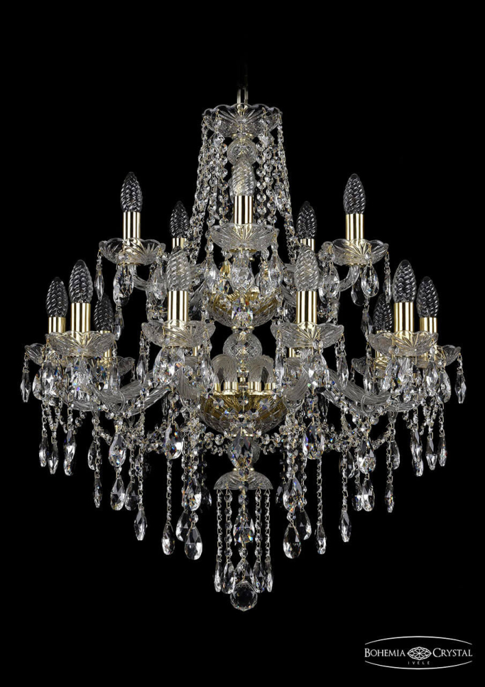 Подвесная люстра Bohemia Ivele 1415/10+5/220/2d/G