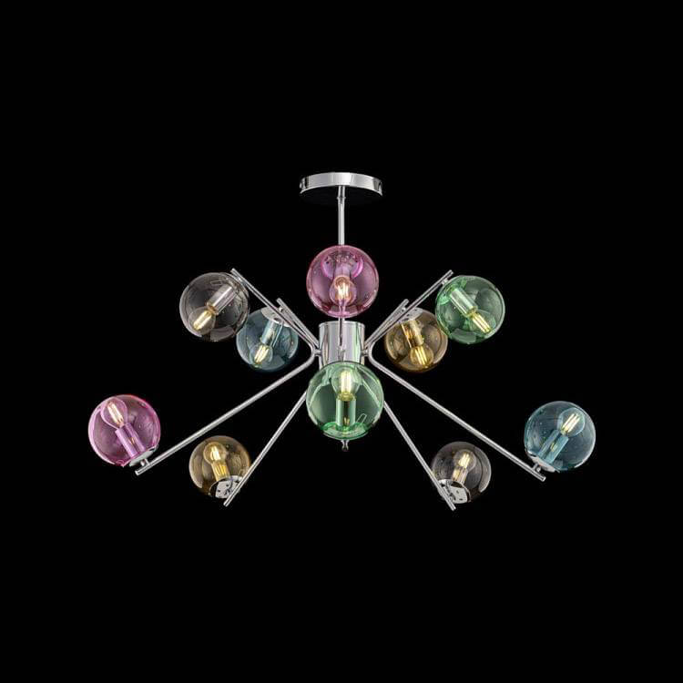 Люстра на штанге Freya Nancy FR5083PL-10CH