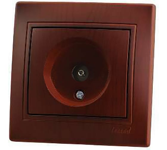 Розетка ТВ проходная Lezard Mira 701-0601-129
