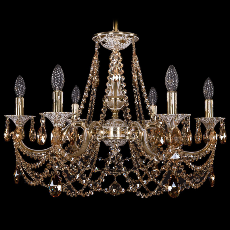 Подвесная люстра Bohemia Ivele 1702/6/250/C/GW/R721