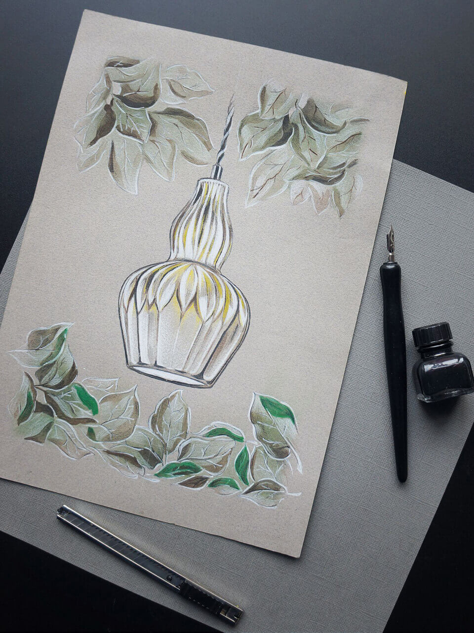 Подвесной светильник Maytoni Eustoma MOD238-PL-01-BL в Москве