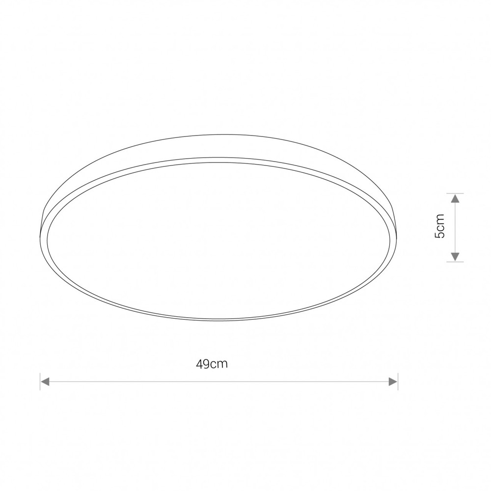 Потолочный светильник Nowodvorski Agnes Round Led 8205