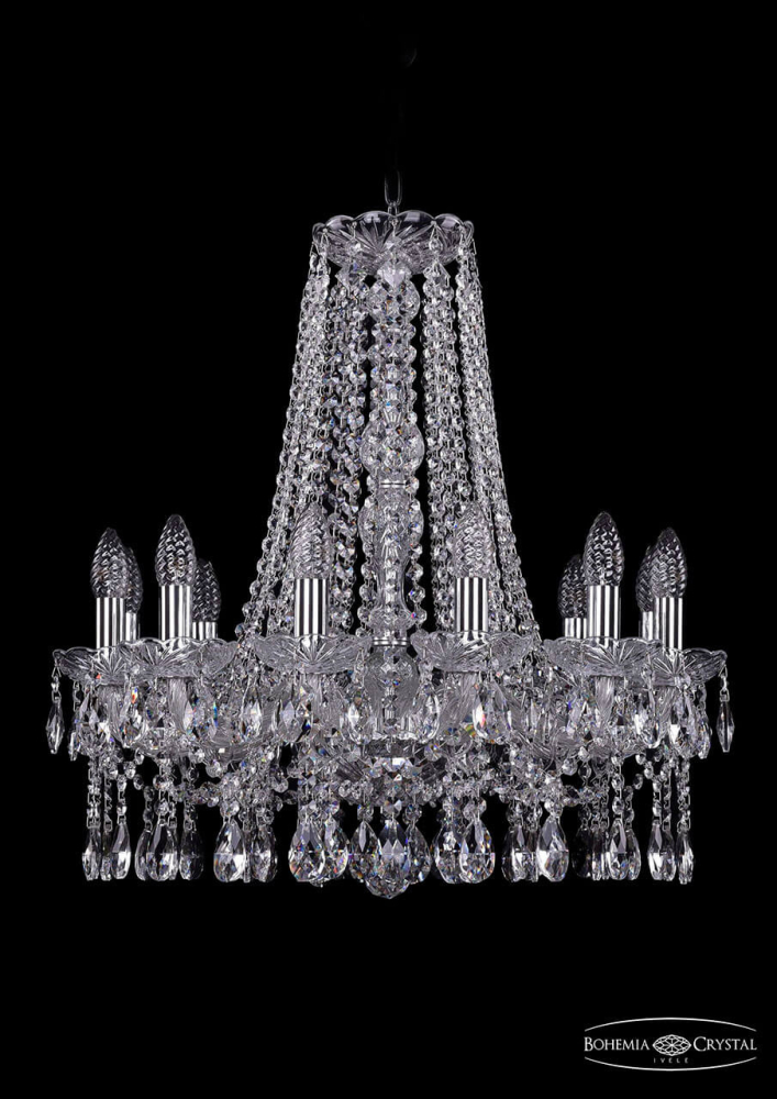 Подвесная люстра Bohemia Ivele 1413/12/200/h-60/Ni