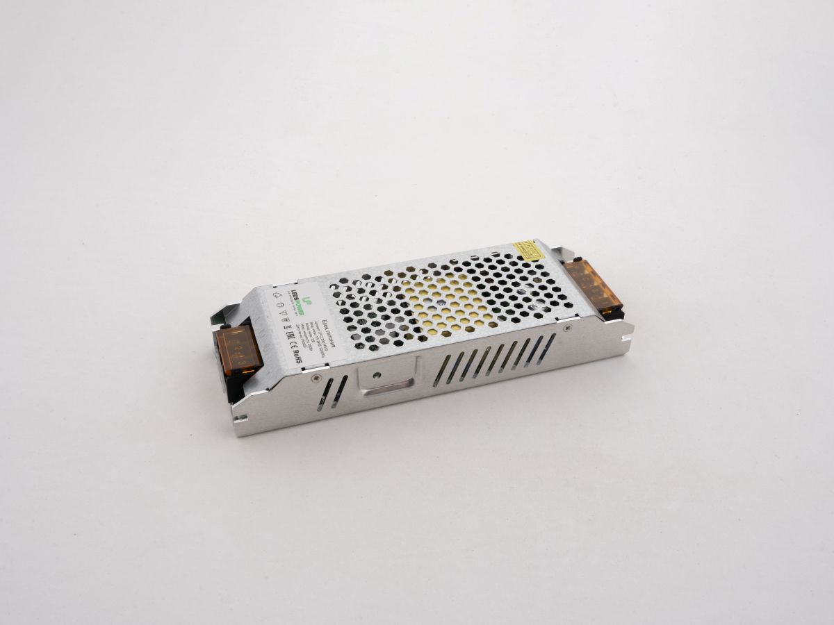 Блок питания LEDS POWER 100Вт 12В IP67 алюминий SLIM 003085