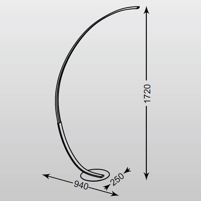 Торшер Zumaline Tren MF48060-1
