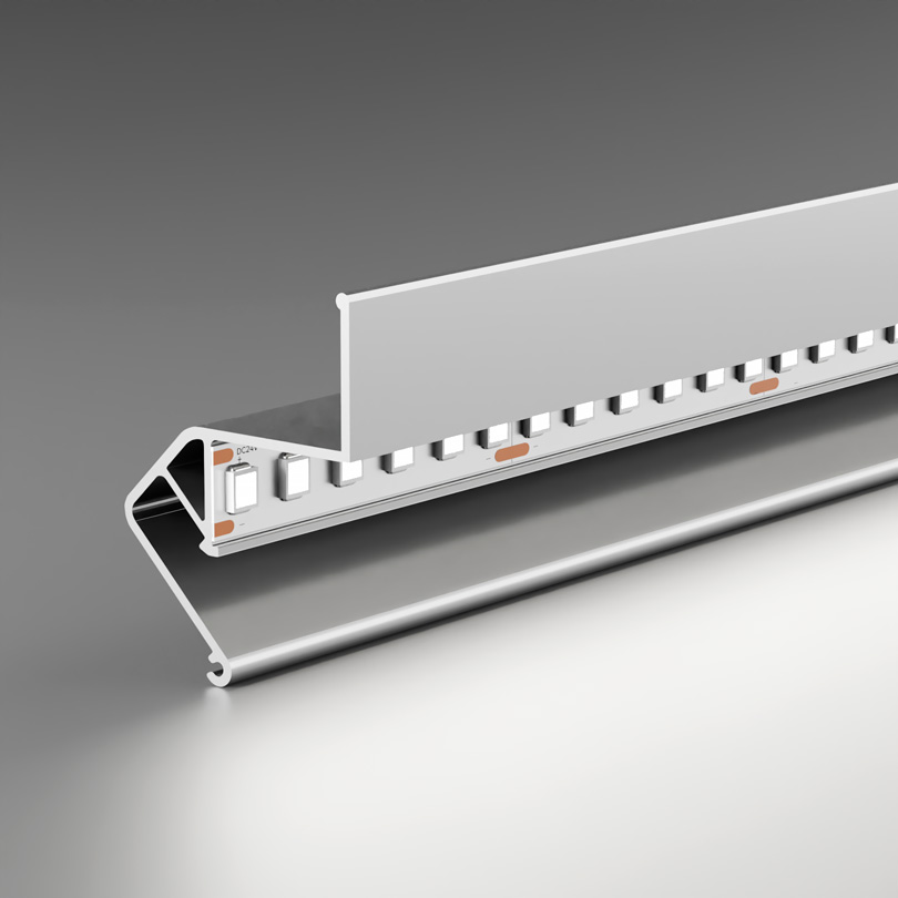 Профиль встраиваемый Wolta WAP-I-30/43/3000-A