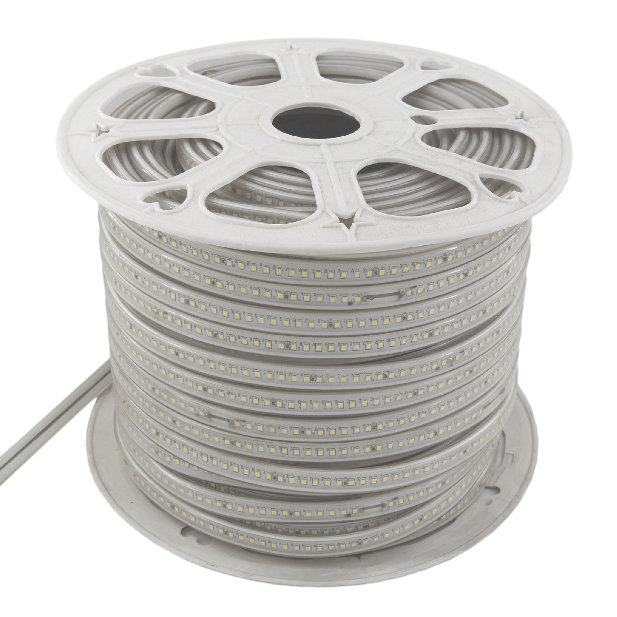 Светодиодная лента Apeyron 220В ЭКО 8Вт/м smd2835 120д/м IP65 600Лм/м 50м 6500К SL-59