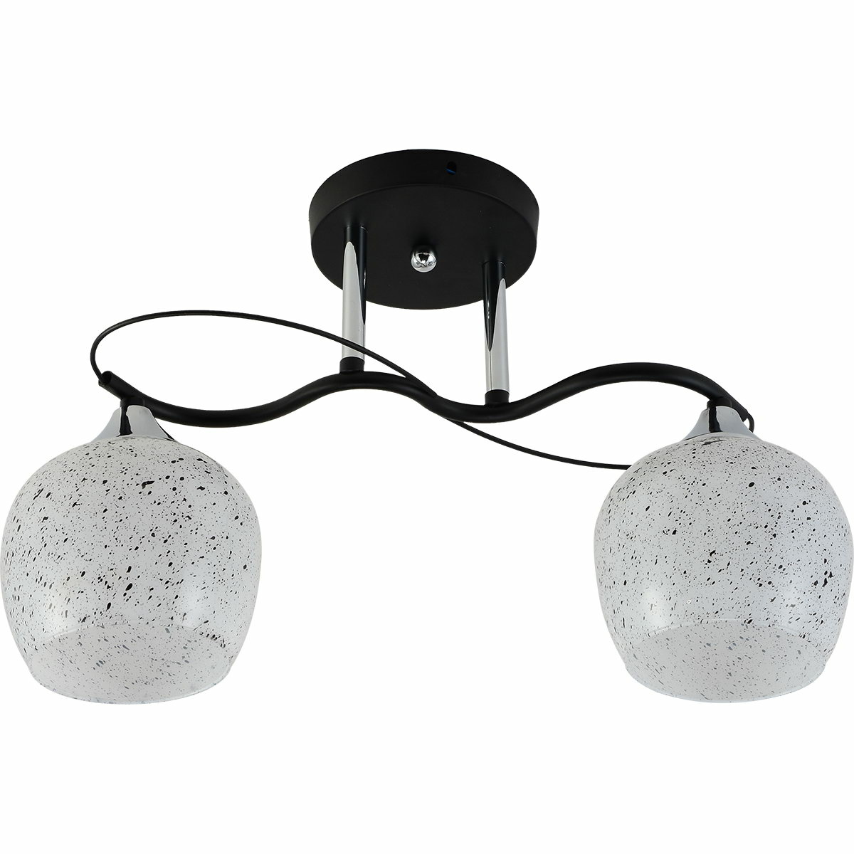 Люстра на штанге Reluce 01311-0.3-02 BK+CR