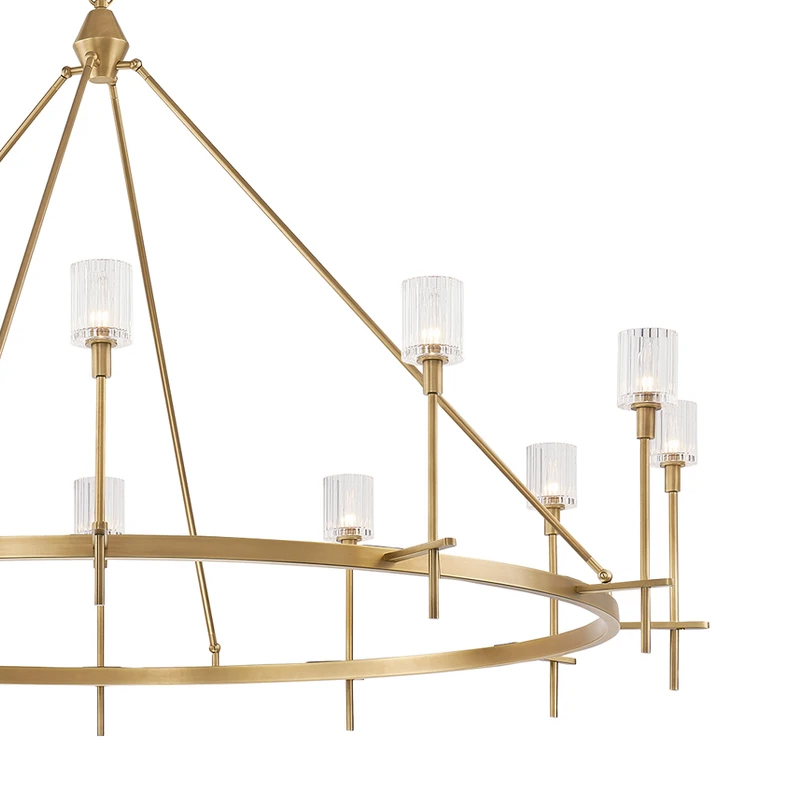 Подвесная люстра Delight Collection Salita MD2065-8A br.brass