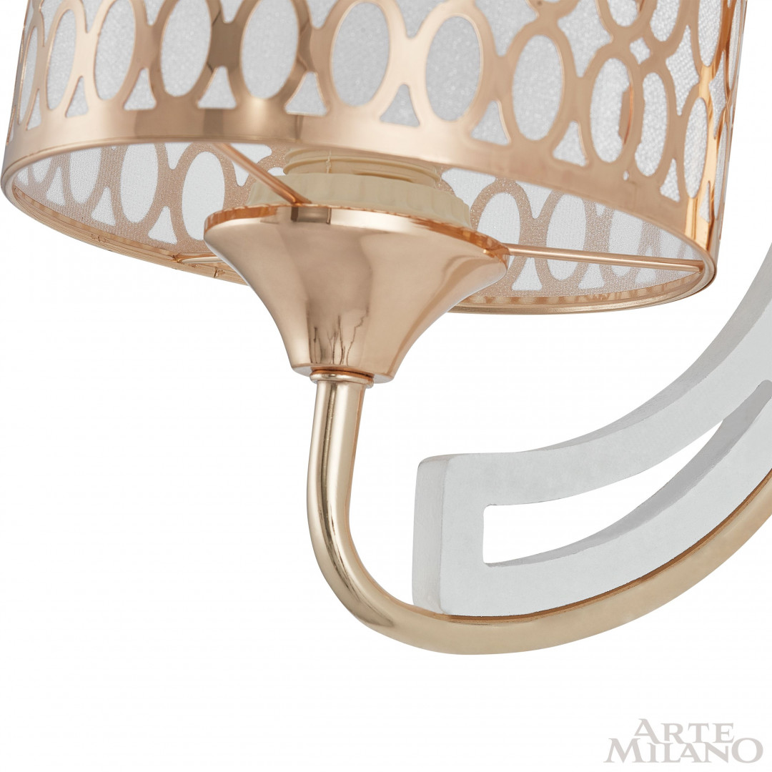 Бра Arte Milano Florentia-3387 303387/1W Wh/Gd